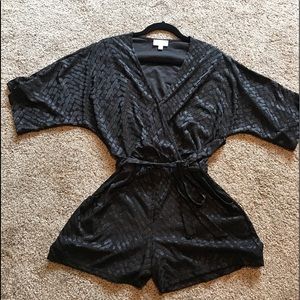 Shimmery Veronica M Romper